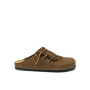 Sabots Ester Nubuck Dark Brown - Homme