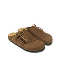 Sabots Ester Nubuck Dark Brown - Homme
