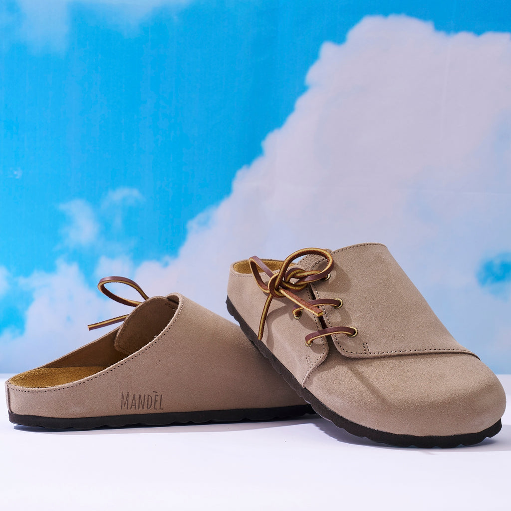 Zuecos Ester - Taupe - Hombre