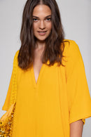 Dress Mia Cotton Gauze - Yellow