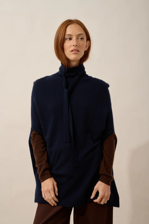 Cape Col Rond Cordon Coulissant - Miamar - Navy