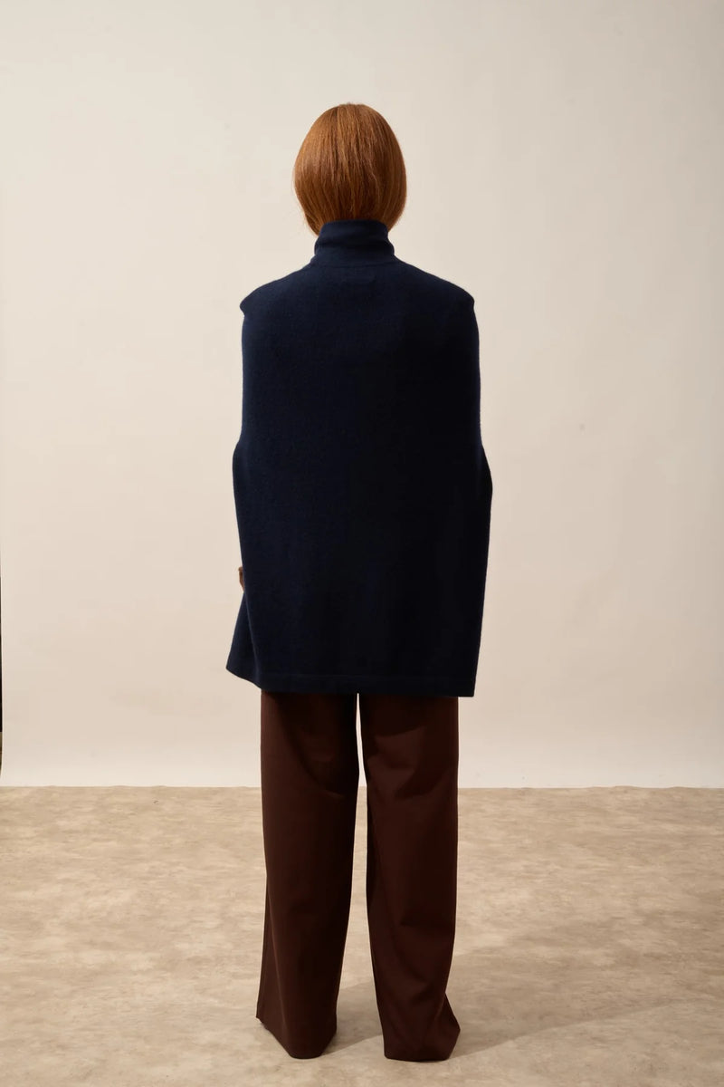 Cape Col Rond Cordon Coulissant - Miamar - Navy