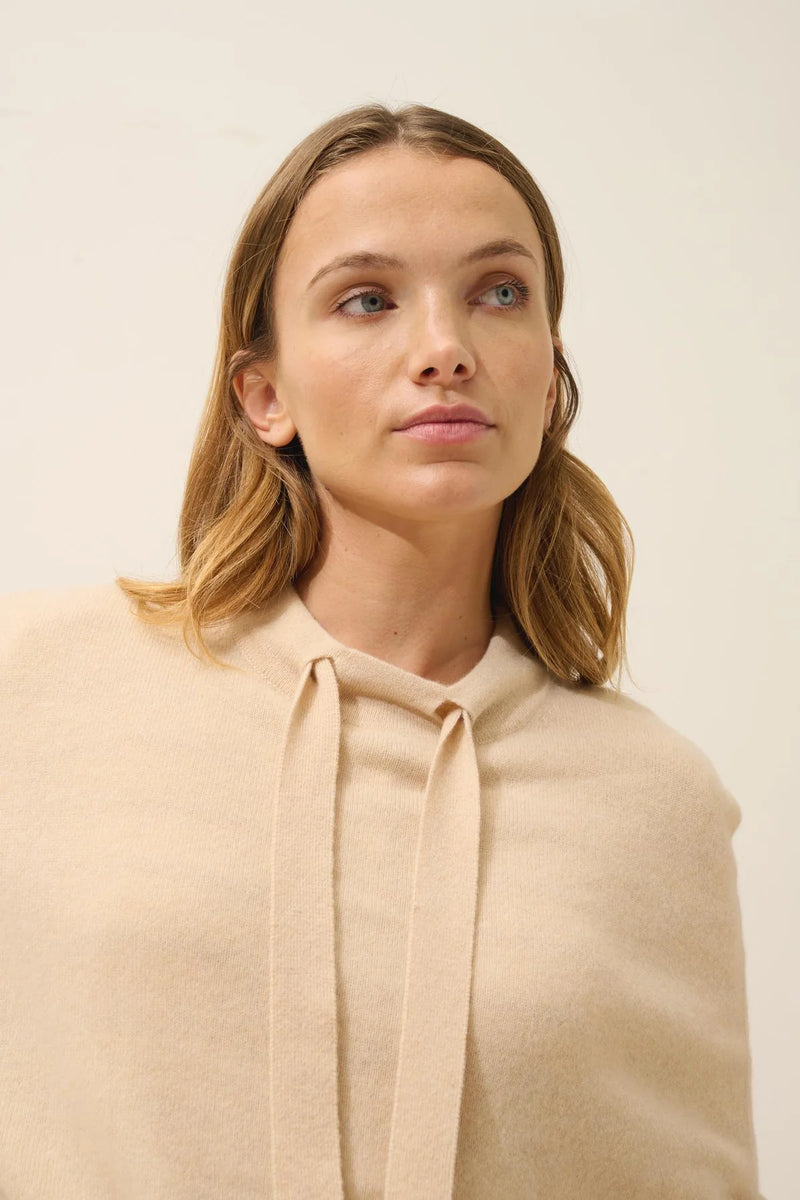 Cape Col Rond Cordon Coulissant - Miamar - Sable