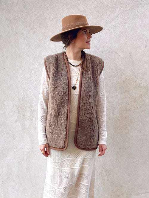 Gilet Michka - Marron