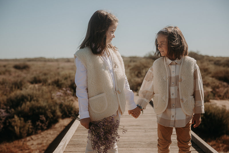 Gilet Michka - Creme