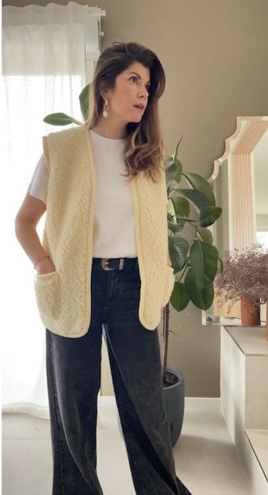 Gilet Michka - Creme