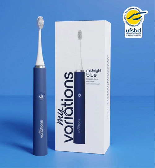 Brosse Midnight + Étui + Support