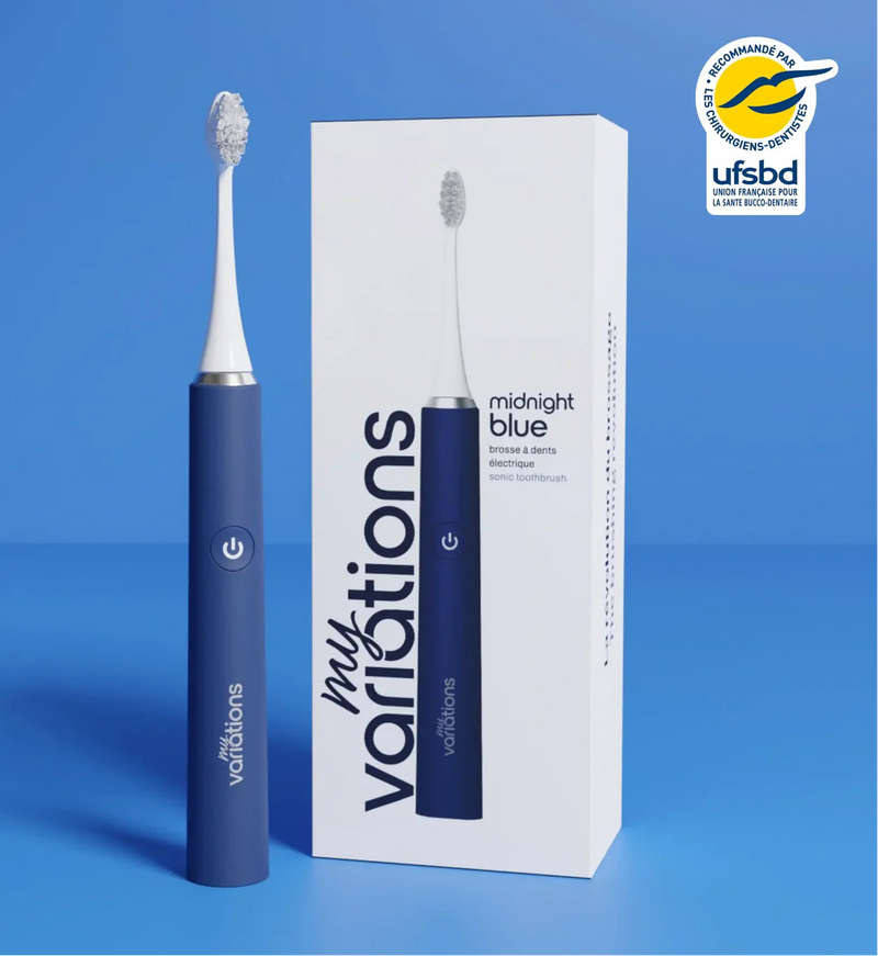 Brosse Midnight + Étui + Support