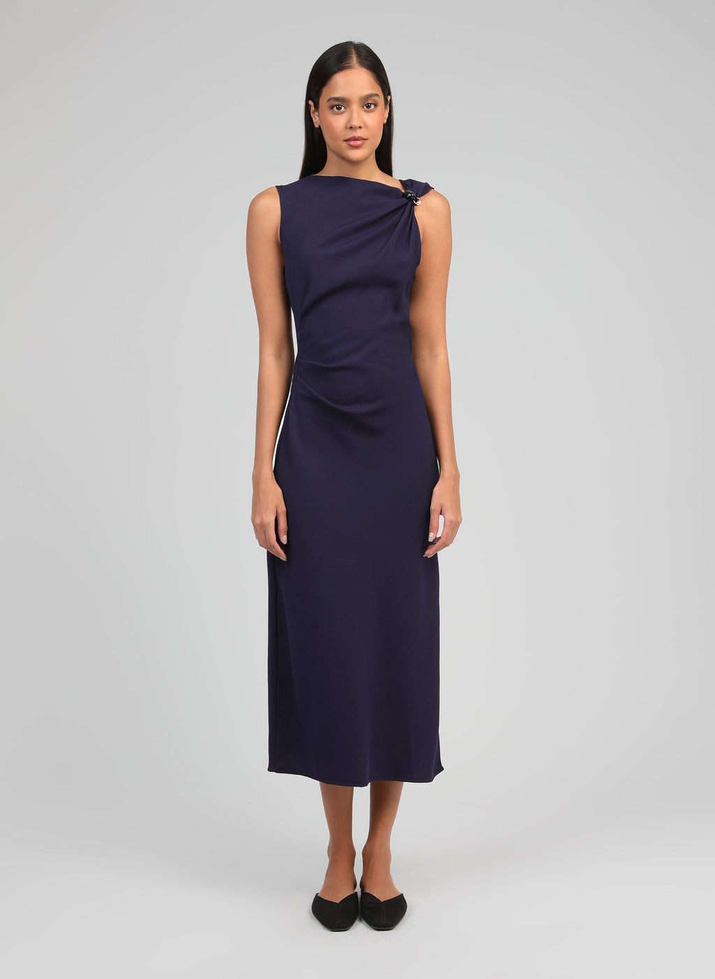 Robe Midi Milana Marine