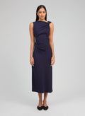 Robe Midi Milana Marine