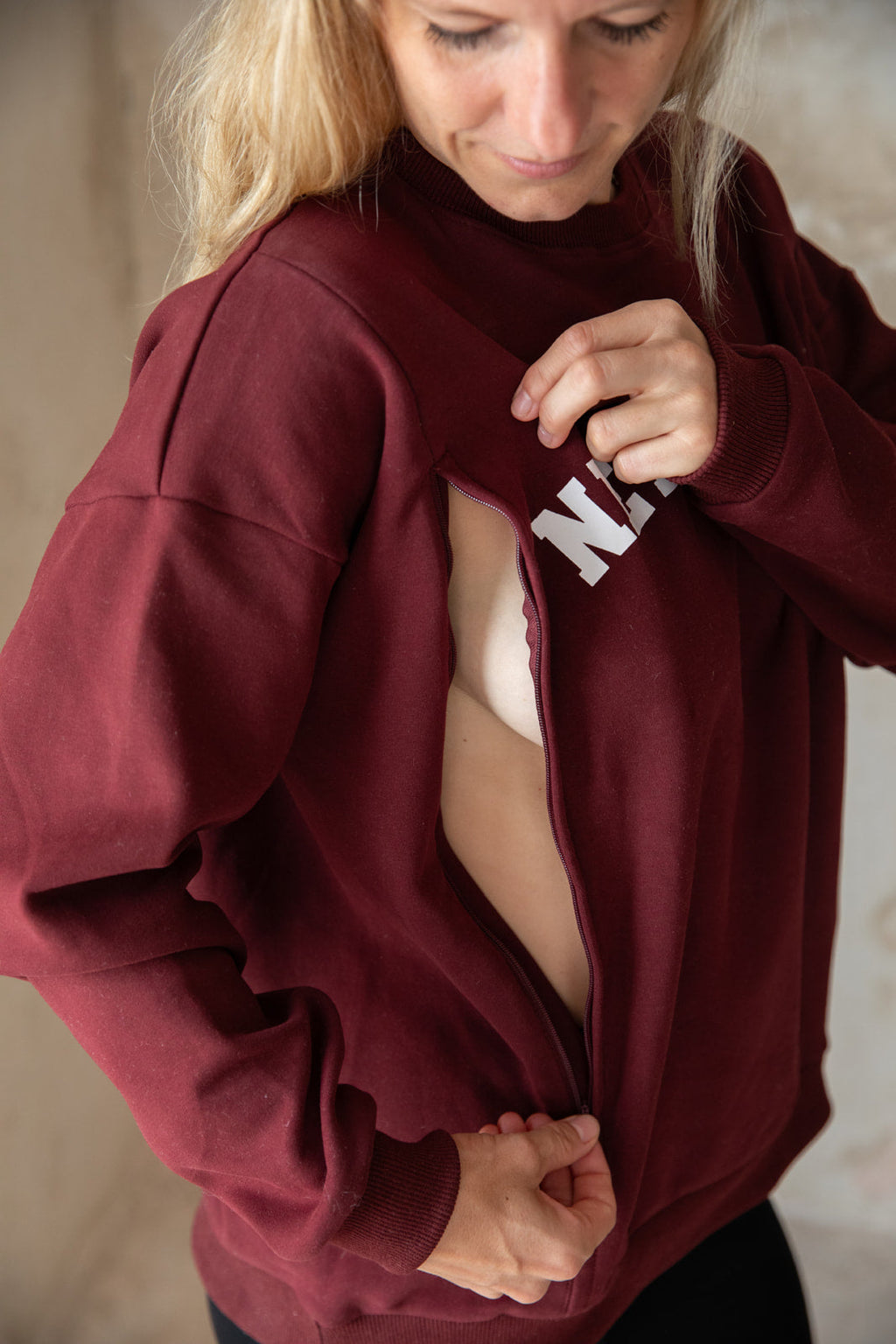 Sweat-Shirt D'Allaitement New York