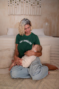 T-Shirt D'Allaitement Vert Los Angeles