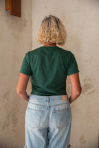 T-Shirt D'Allaitement Vert Los Angeles