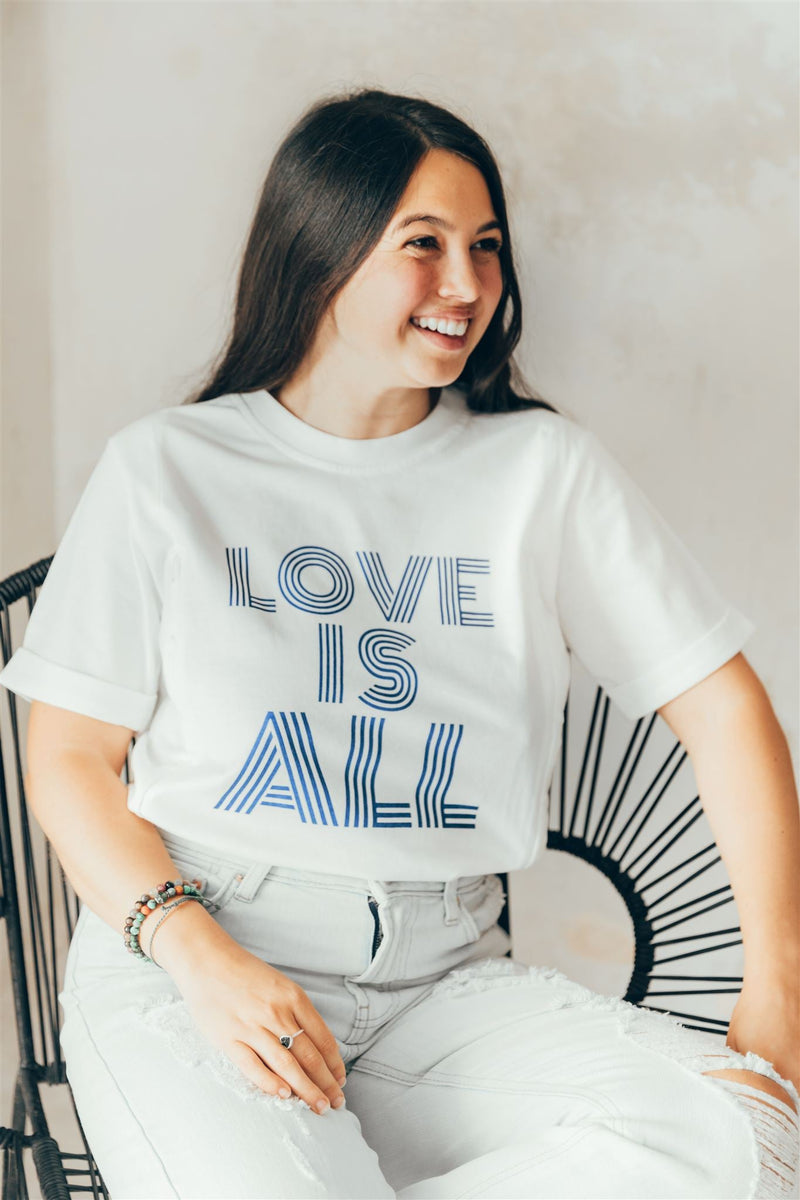 T-Shirt D'Allaitement Love Is All - Femme