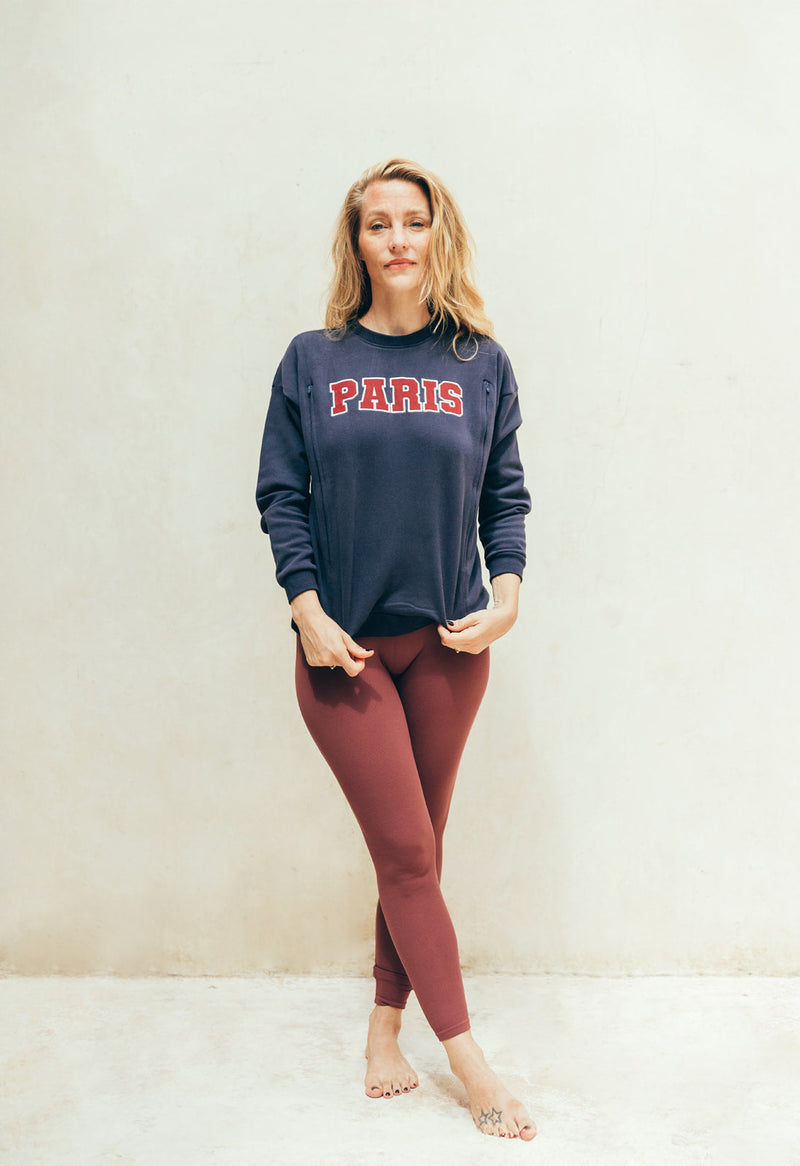 Sweat-Shirt D'Allaitement Paris - Femme