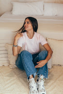 T-Shirt D'Allaitement Rose - Femme