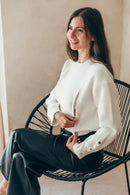 Pull D'Allaitement Écru Cossima - Femme