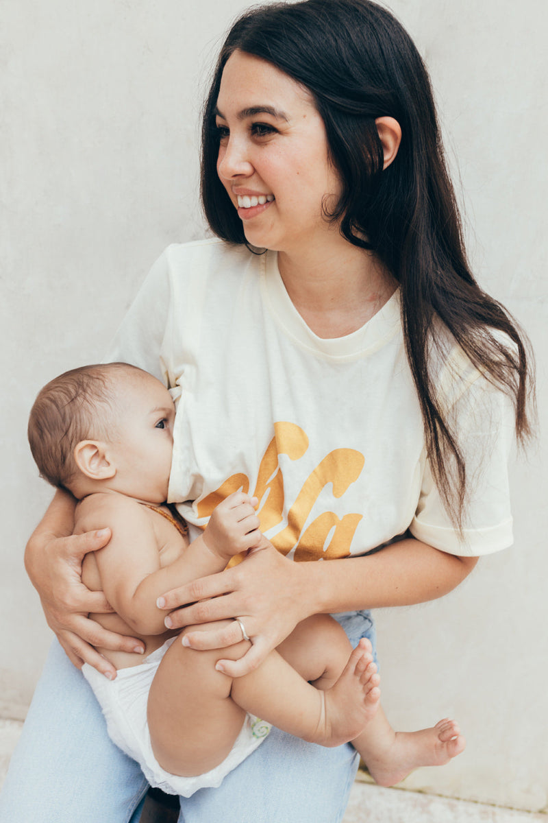 T-Shirt D'Allaitement Oh La La - Femme