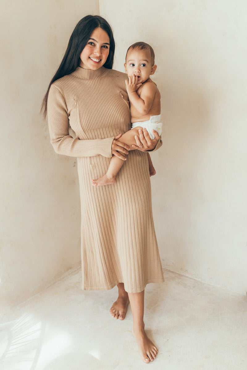 Robe D'Allaitement Maille Gaby - Femme