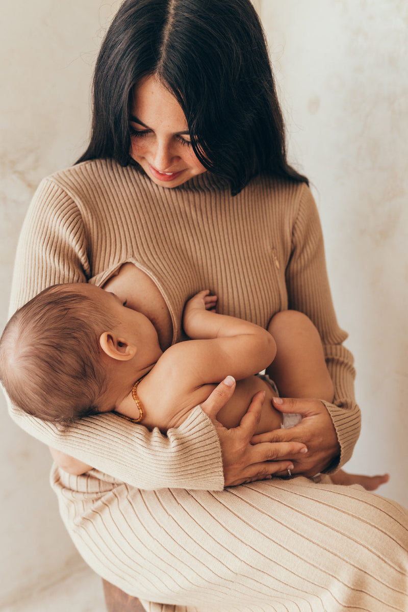 Robe D'Allaitement Maille Gaby - Femme