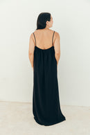 Robe D'Allaitement India Noir - Femme