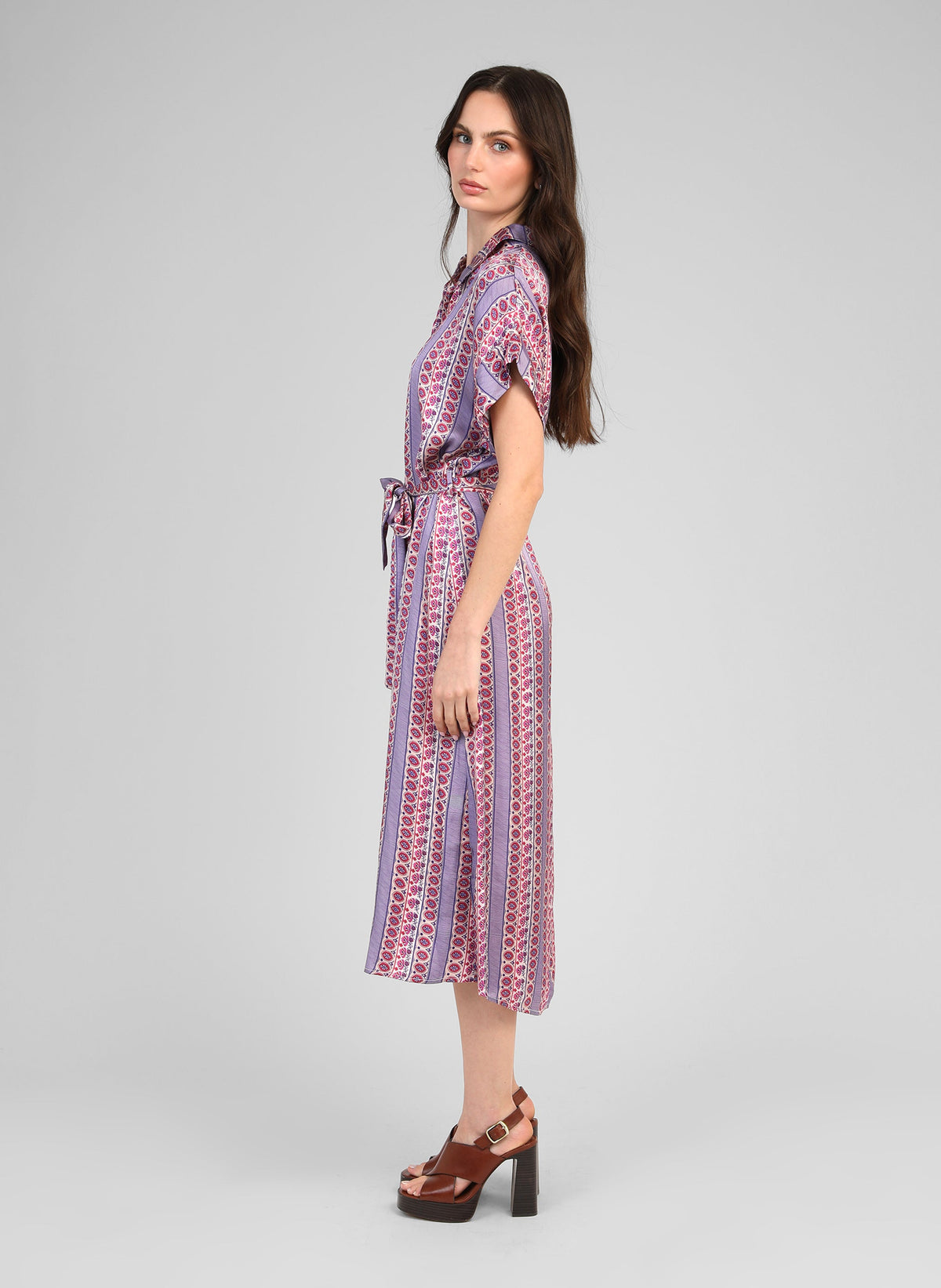 Robe Midi Mylie Diagola Encre