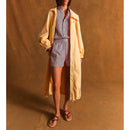 Manteau Mills Pale Yellow