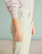 Pantalon Highwaist Milo Color - Milky Green - Femme
