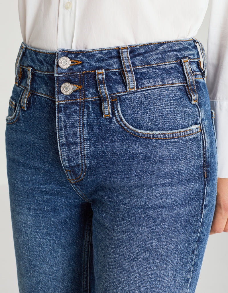 Reiko - Milo Straight Jeans Double H23 - Dnm V-254 - Woman
