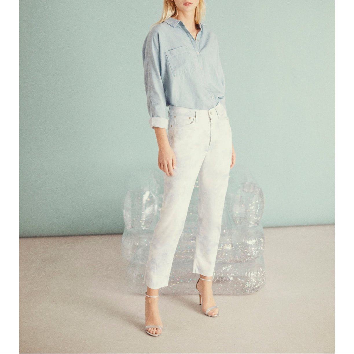 Milo Tie Dye Trousers - Lightb - Women