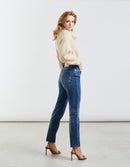 Reiko - Highwaist Milo Jeans - Denim V-355 - Woman