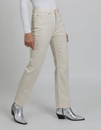Pantalón Recto Milo - Natural - Mujer