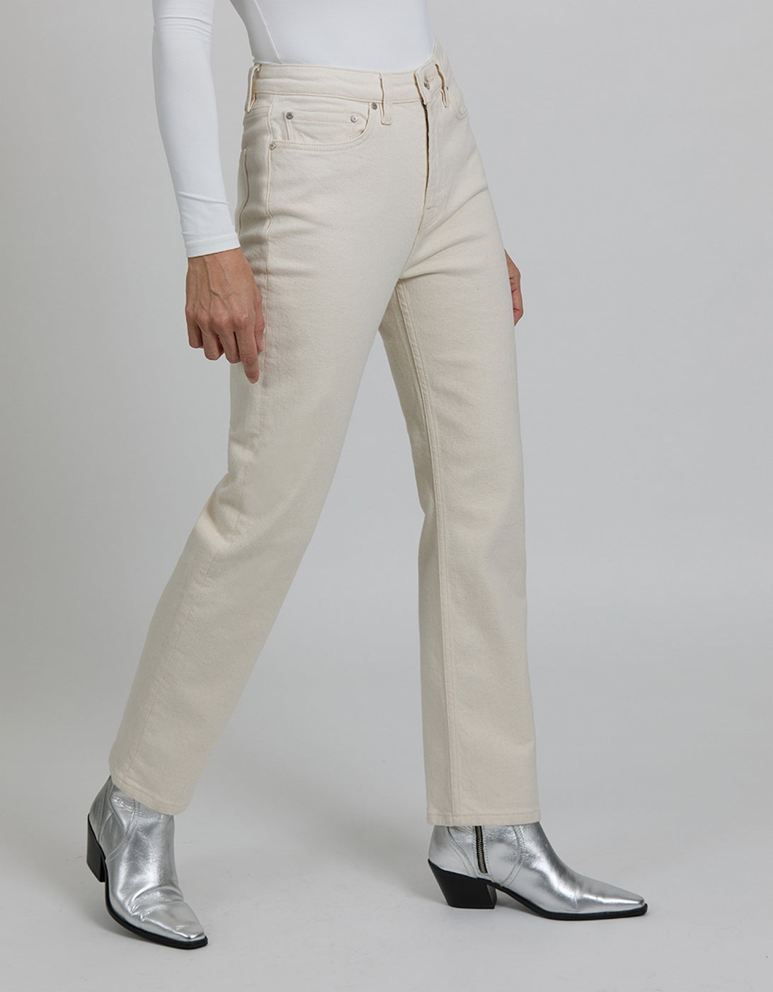 Pantalón Recto Milo - Natural - Mujer