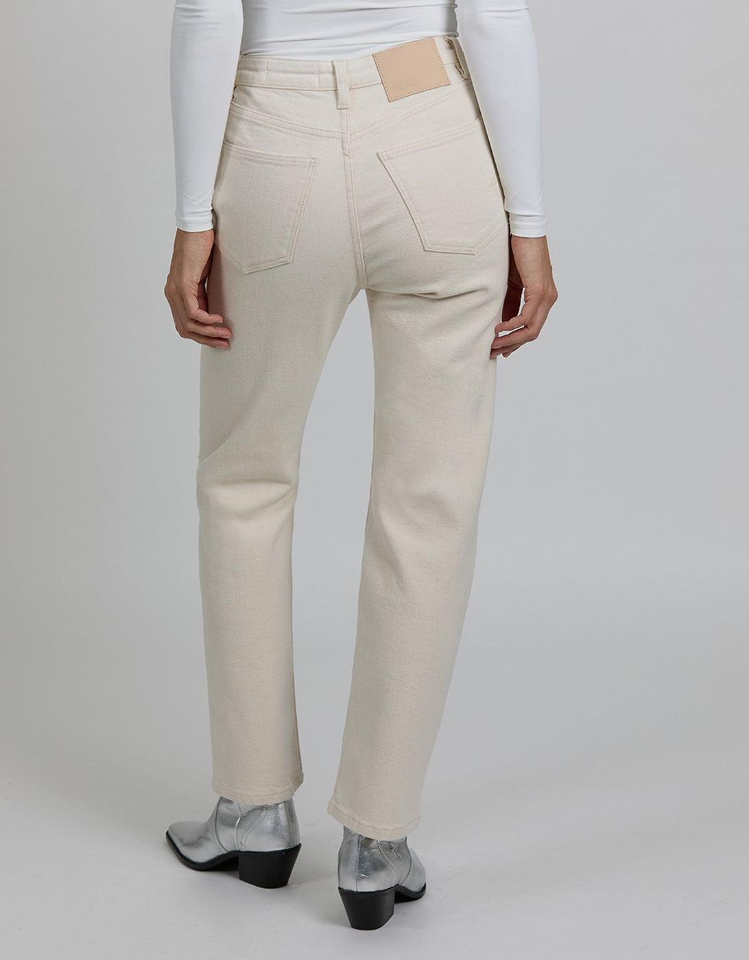 Pantalón Recto Milo - Natural - Mujer