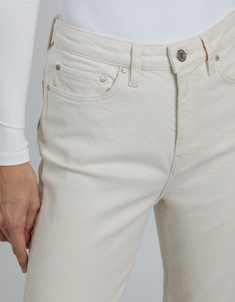 Pantalón recto Milo - Natural - Mujer