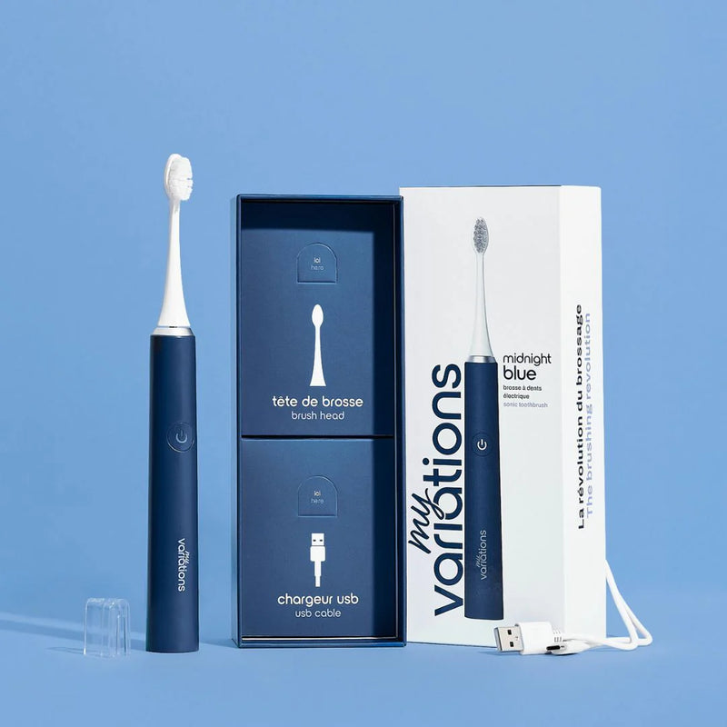 Brosse Midnight + Étui + Support