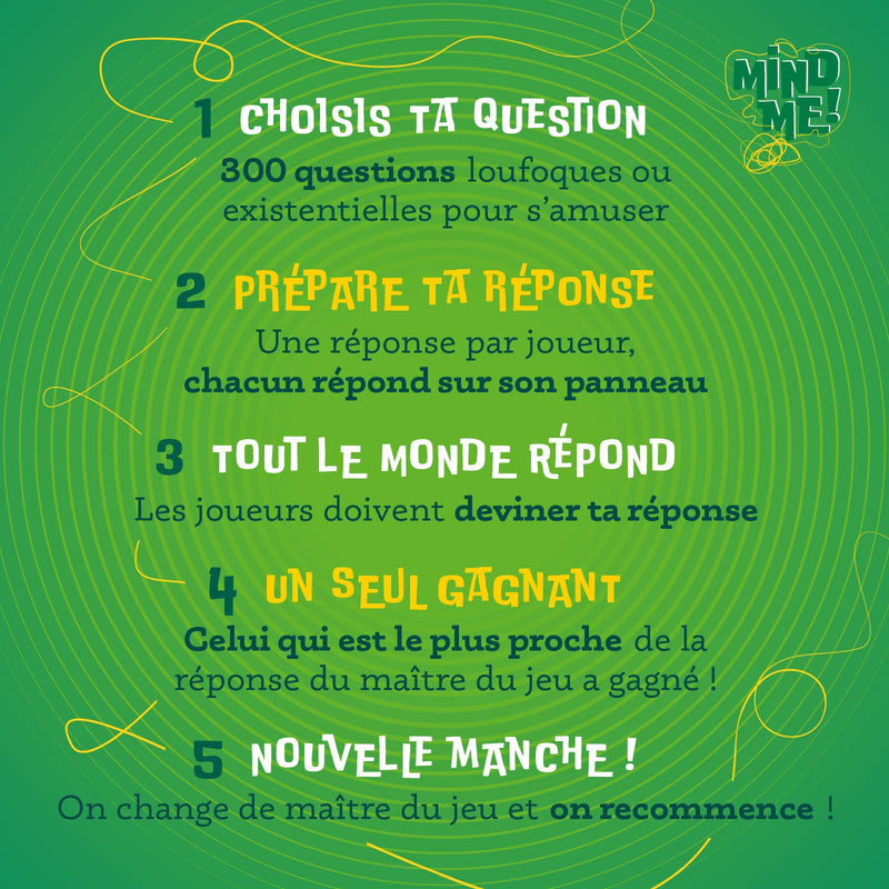 Comment jouer au jeu de société Mind Me