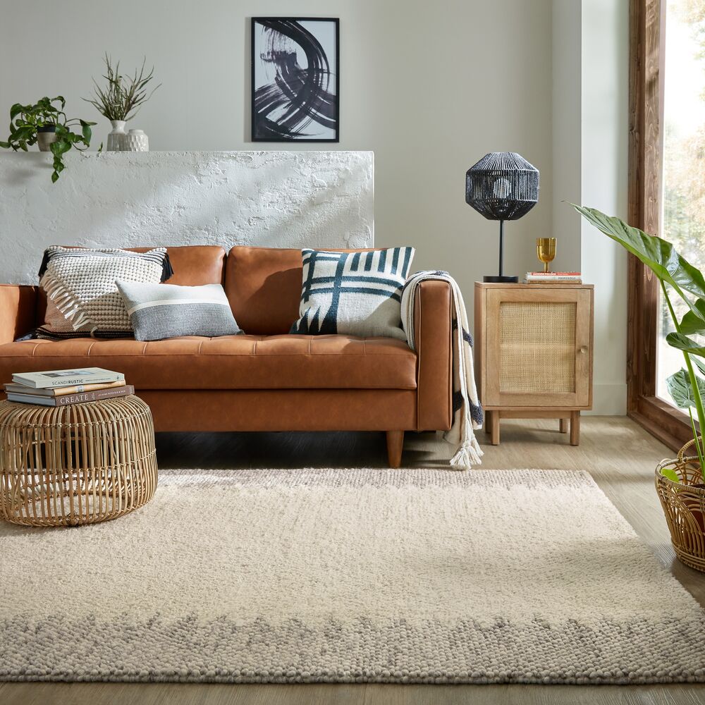 Tapis En Laine Minerals Border