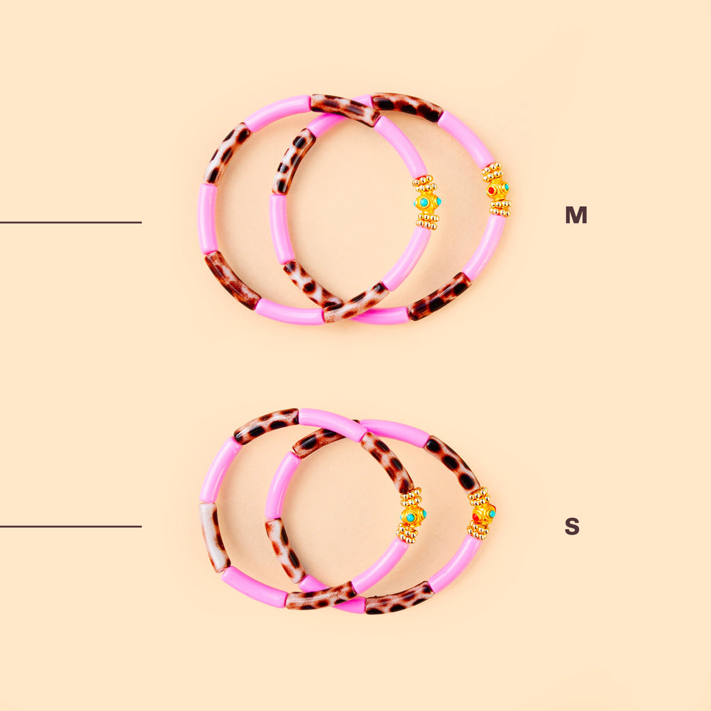 Bracelets Mini Léo - Bubble-Gum