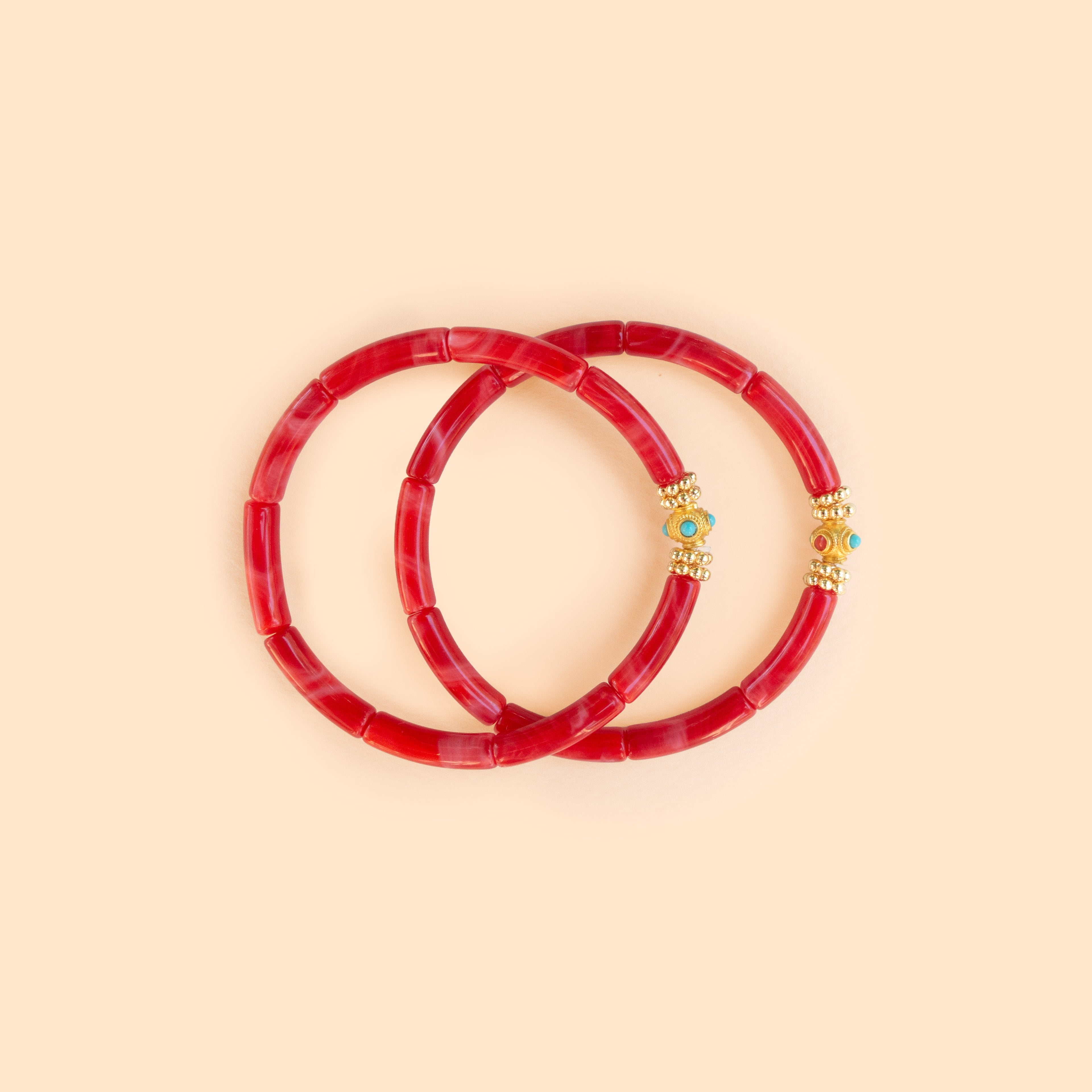 Bracelets Mini Léo - Red