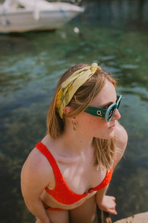 Mini Foulard Slave - Jaune