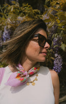 Mini Slavic Scarf - Lilac