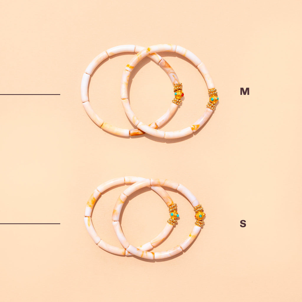 Bracelets Mini Léo - Full White