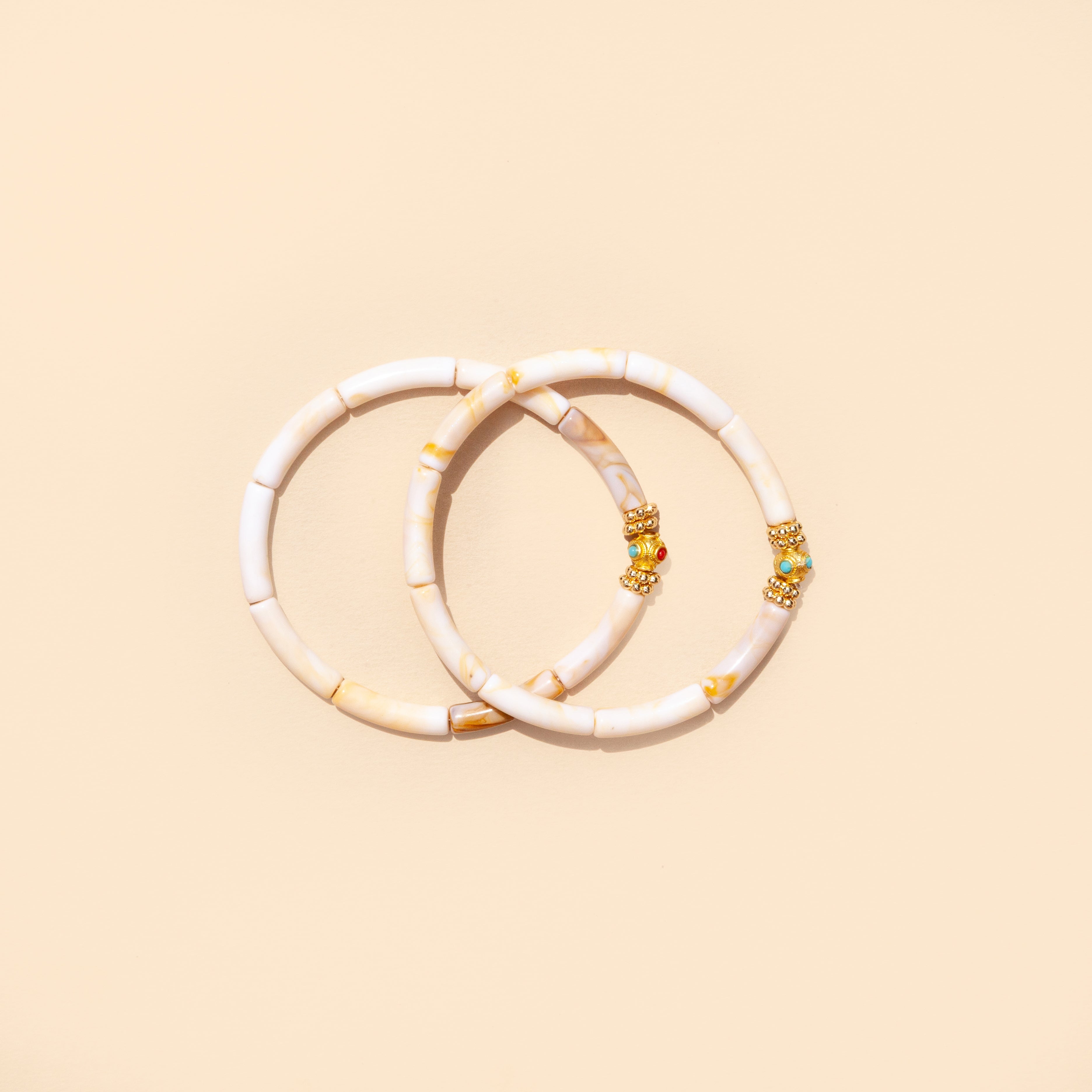 Bracelets Mini Léo - Full White
