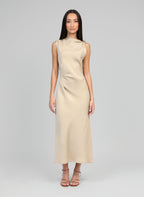 Robe Midi Mirka Beige