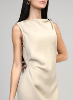 Robe Midi Mirka Beige