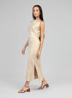 Robe Midi Mirka Beige