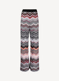 Pantalón - Negro-Rosa-Blanco Lentejuelas