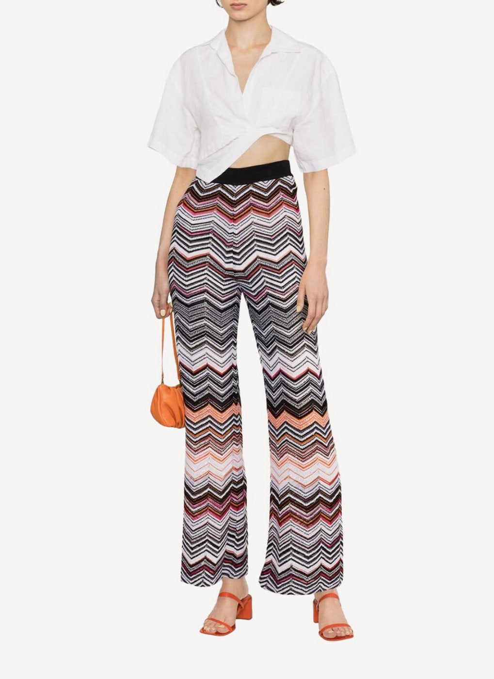 Pantalón - Negro-Rosa-Blanco Lentejuelas