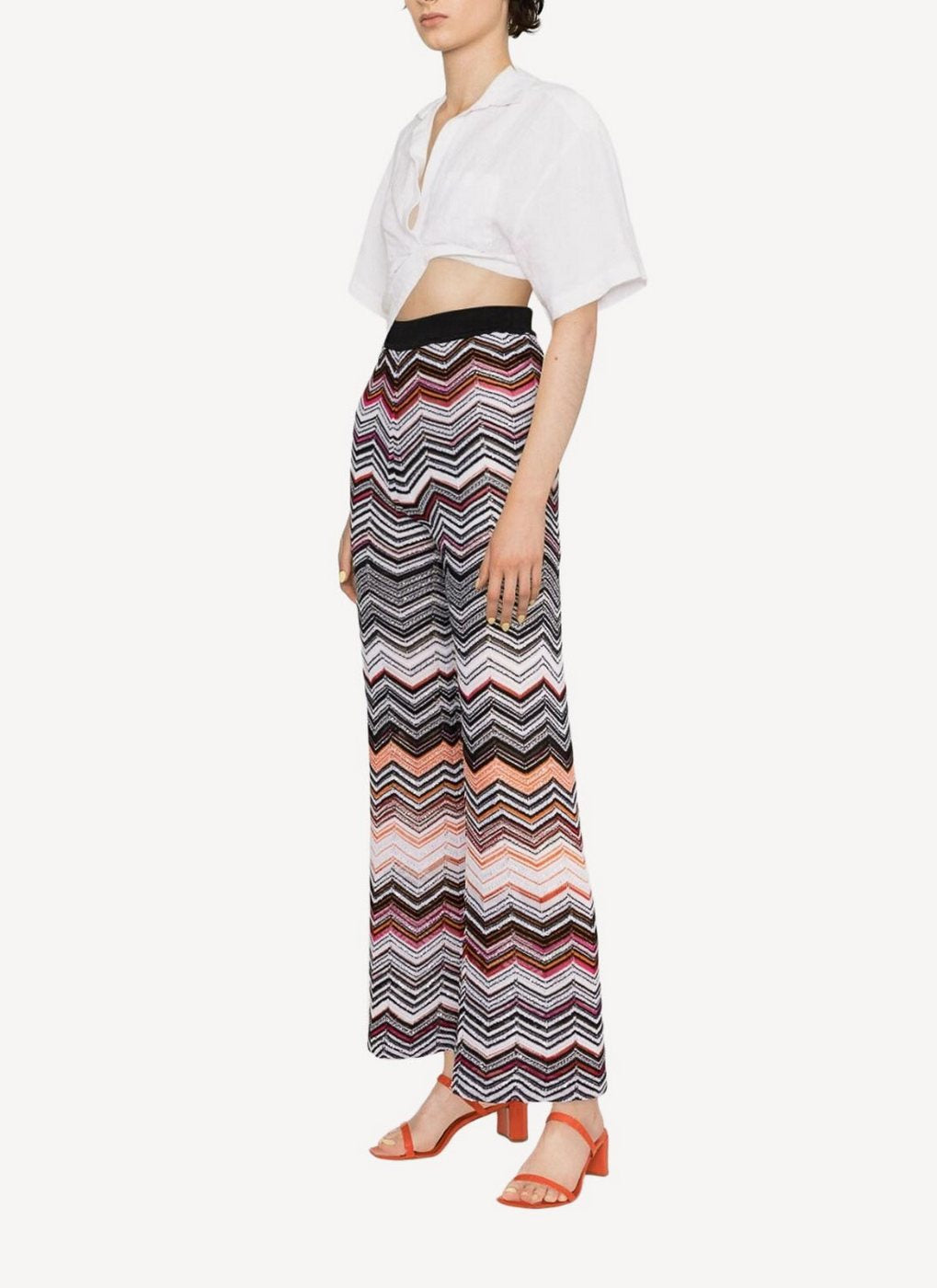 Pantalón - Negro-Rosa-Blanco Lentejuelas